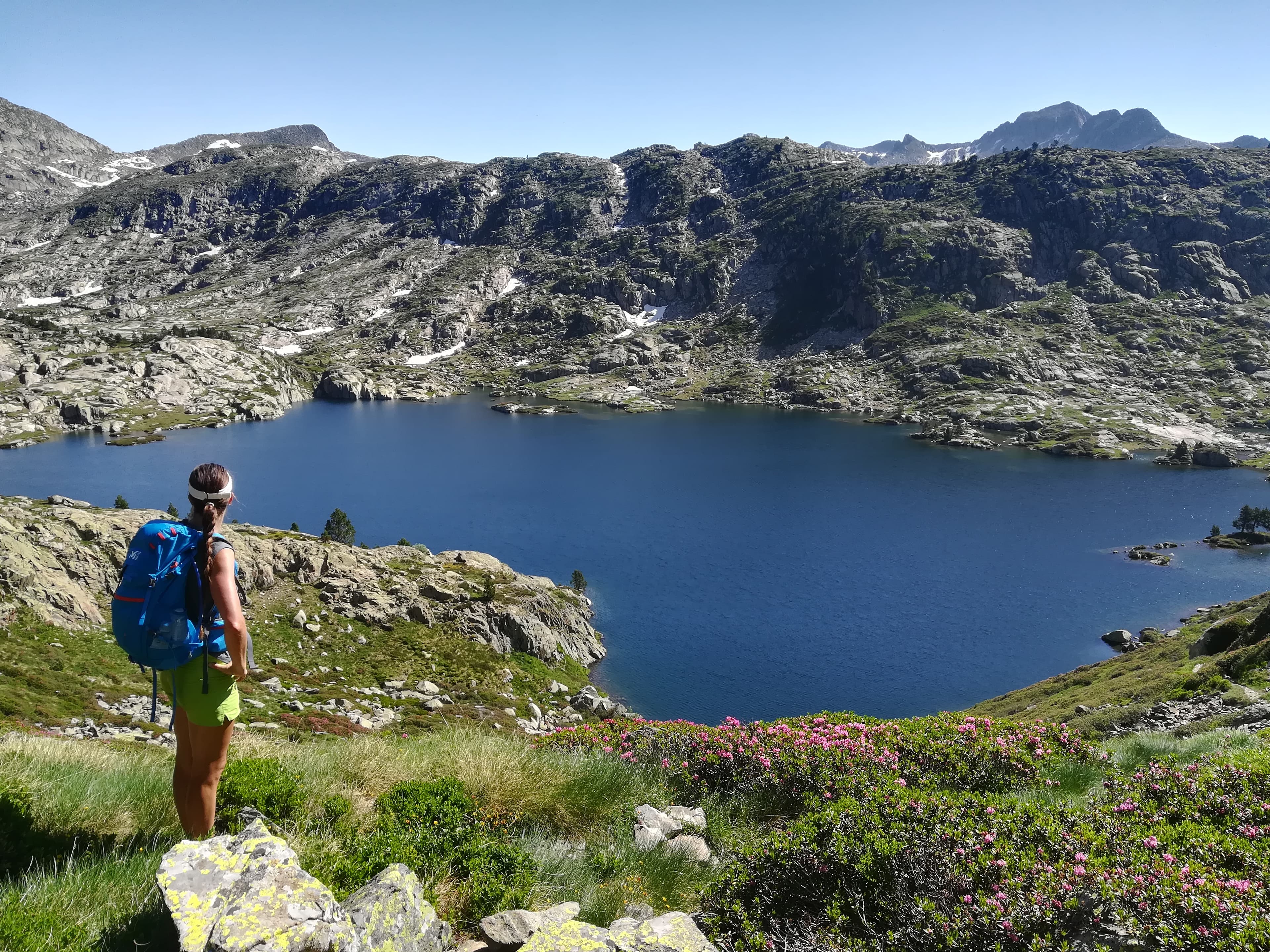 Twenty lakes between the peaks